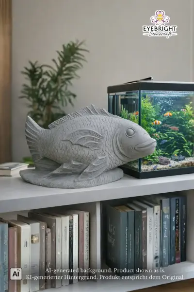 Product image 1 of the product “Fish, 55cm L | cast stone ”